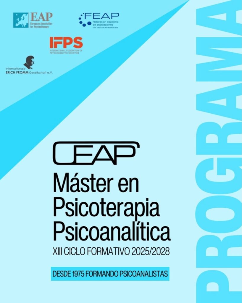 portada master psicoterapia psicoanalitica